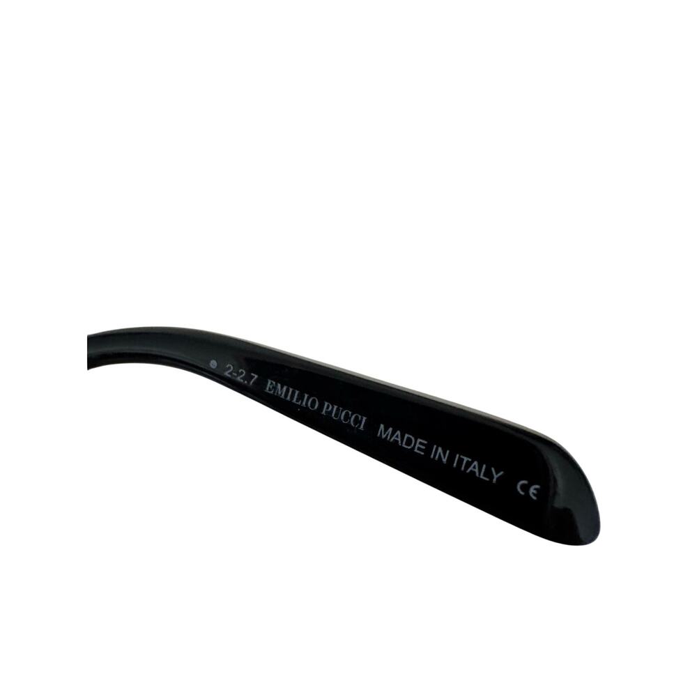 NEW Emilio Pucci EP5068 shiny black Rectangle Eyeglasses - Picture 4 of 7